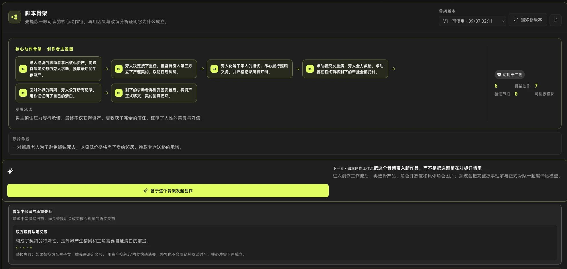 Real Wukong reference analysis workspace screenshot